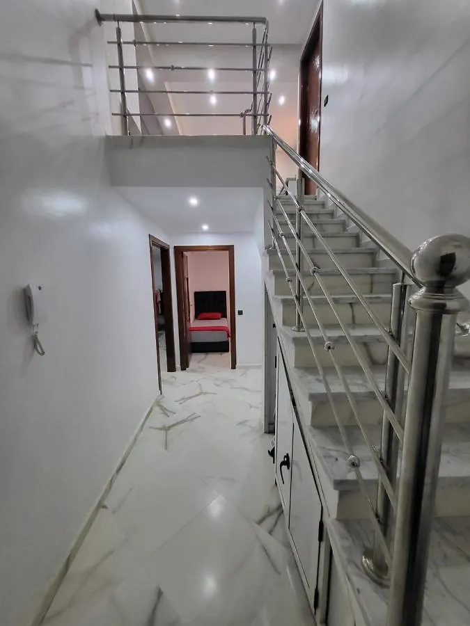 Apartman Magnifique Appartement Duplex A 5Min De L'Aeroport De Marrakech Marrákes